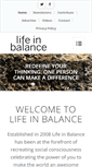 Mobile Screenshot of lifeinbalance.co.za